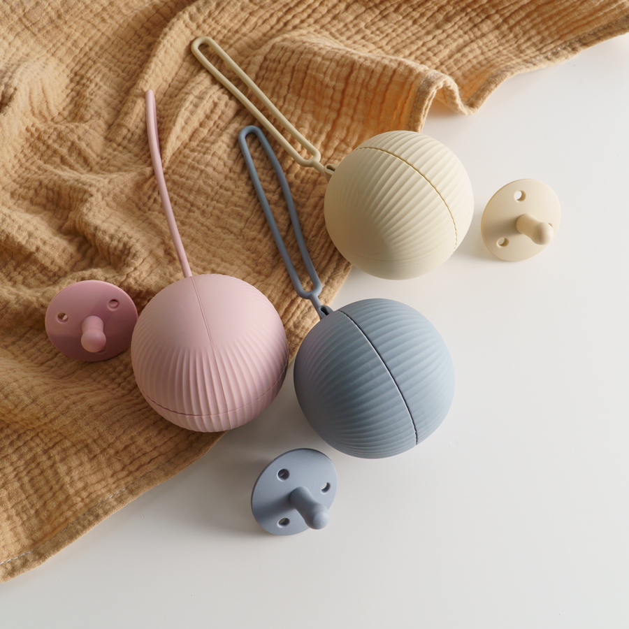 Zwitsal Baby Products - ใหม่ Baby Pacifier ผู้ถือ BPA ฟรีซิลิโคนทารกแบบพกพา