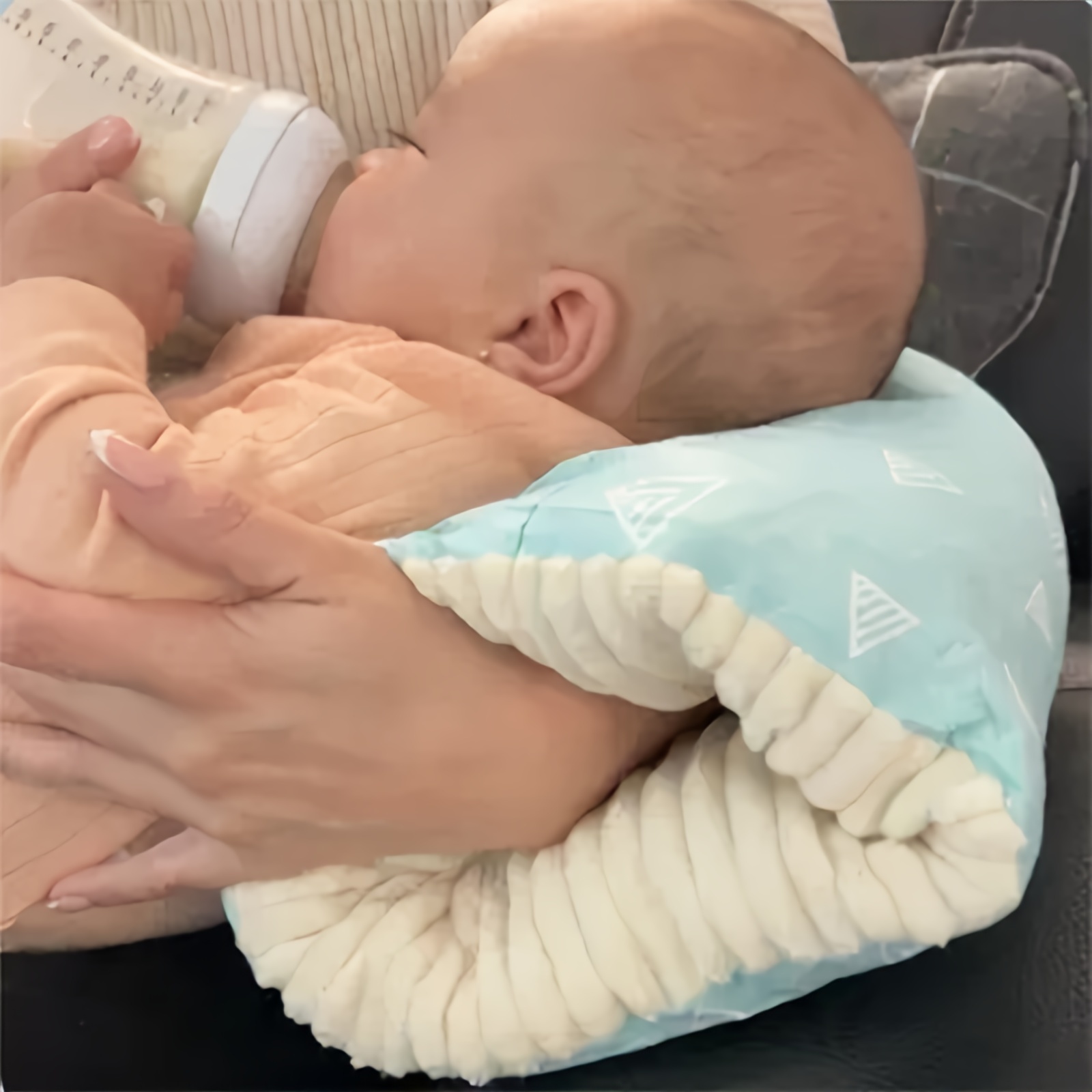 Nursing Pillow Breastfeeding - หมอนรองแขนแสนสบาย 1 ชิ้น, หมอนรองแขนพยาบาลแสนสบาย, หมอนรองศีรษะให้นมบุตรและขวดนม