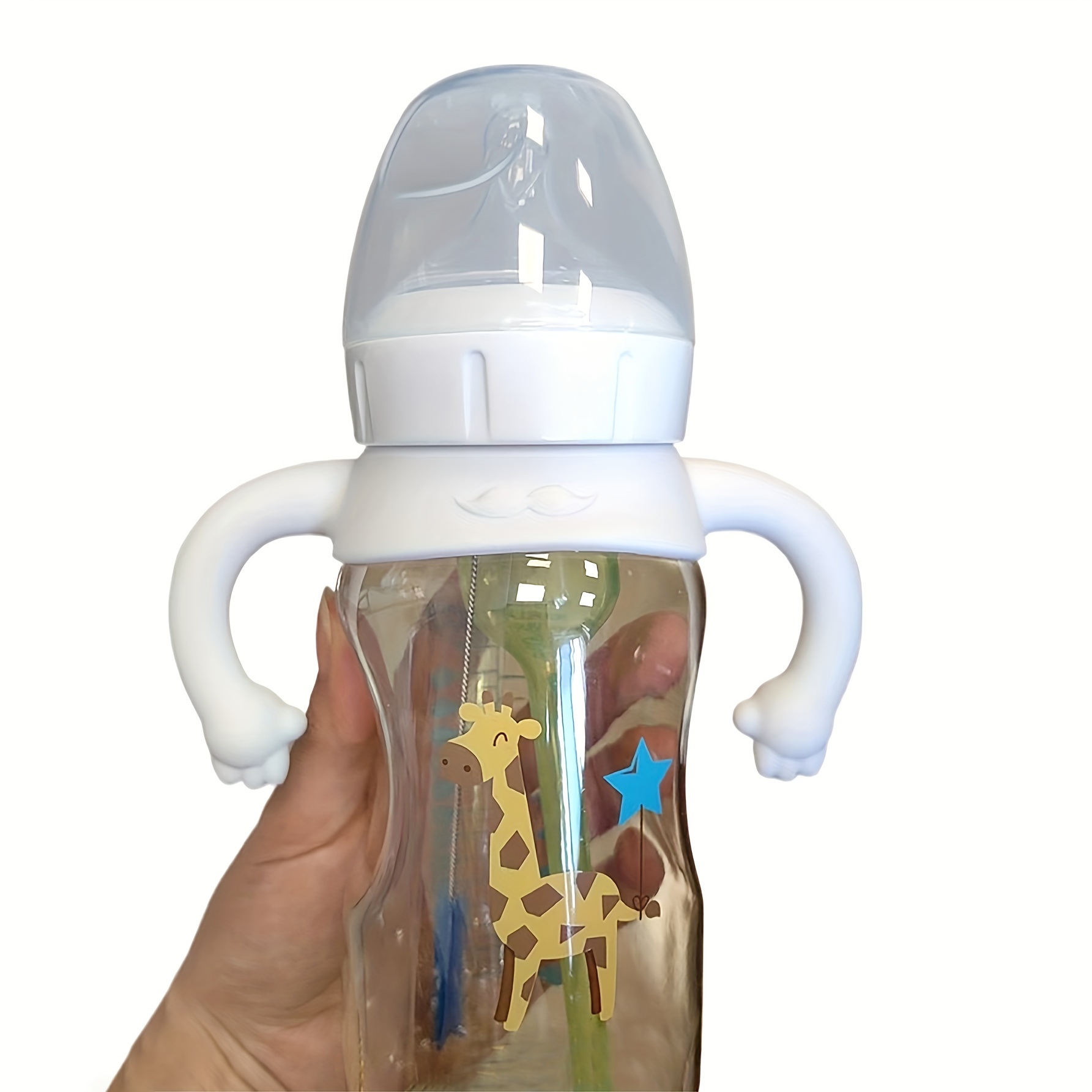 ปลอกหูหิ้วขวดนมซิลิโคนสากลมือเ - Zwitsal Baby Products บทวิจารณ์และราคา
