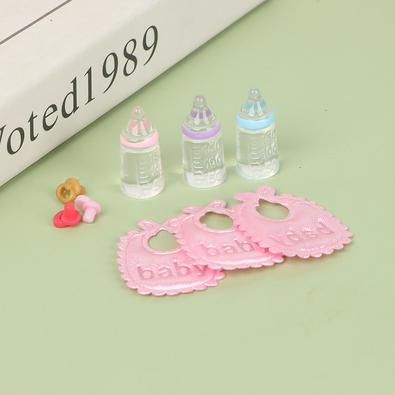 3ชิ้นบ้านตุ๊กตา1:12ขวดนมขนาดเล - Zwitsal Baby Products บทวิจารณ์และราคา