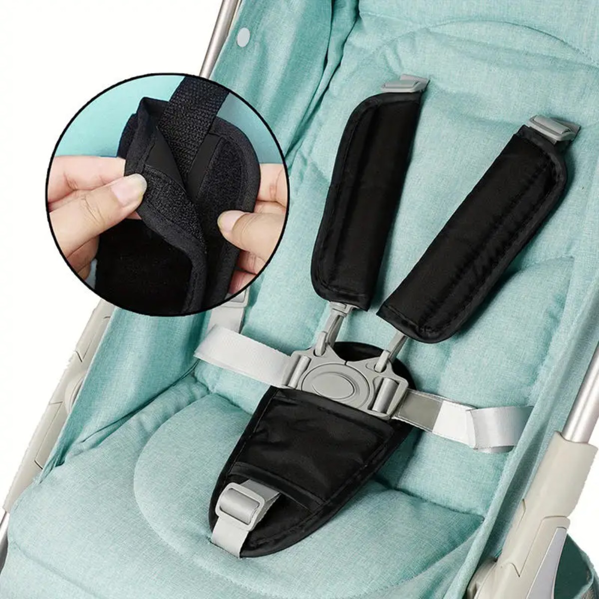 แผ่นรองเข็มขัดนิรภัยสำหรับเบาะ - Infant Car Seat Cover บทวิจารณ์และราคา